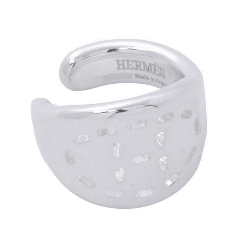 エルメス イヤーカフ ポワンセリエ イヤーカフ 左耳用 Ear Cuff SV925シルバー H126528B 00TU HERMES ジュエリー