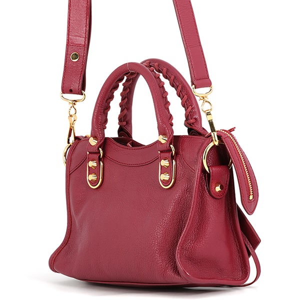 バレンシアガ ハンドバッグ クラシック メタリック エッジ ミニ シティ 390160 BALENCIAGA 2way