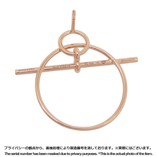 エルメス ピアス ループ ピアス エシャペ PM K18PGピンクゴールド HERMES ジュエリー