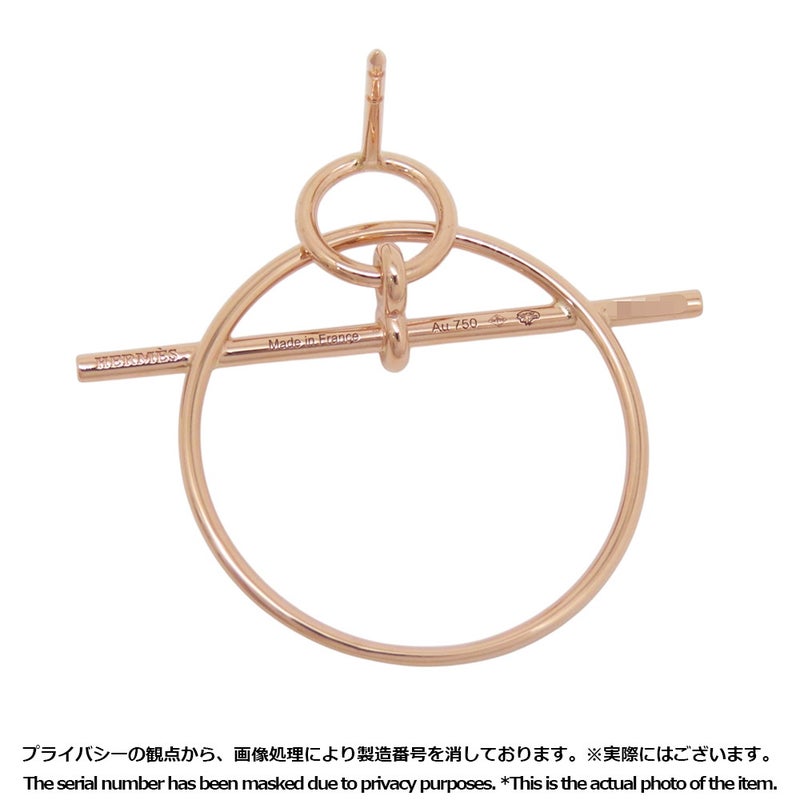 エルメス ピアス ループ ピアス エシャペ PM K18PGピンクゴールド HERMES ジュエリー