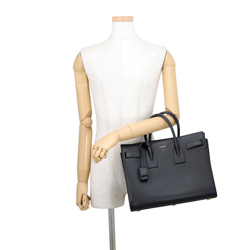 サンローランパリ ハンドバッグ サック・ド・ジュール スモール 398709 SAINT LAURENT PARIS 2way 黒