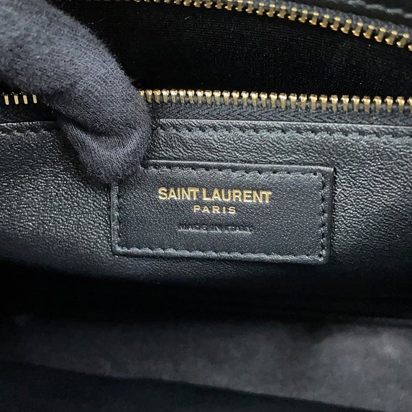 サンローランパリ ハンドバッグ サック・ド・ジュール スモール 398709 SAINT LAURENT PARIS 2way 黒
