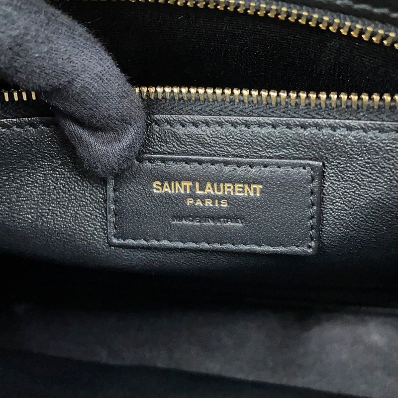 サンローランパリ ハンドバッグ サック・ド・ジュール スモール 398709 SAINT LAURENT PARIS 2way 黒