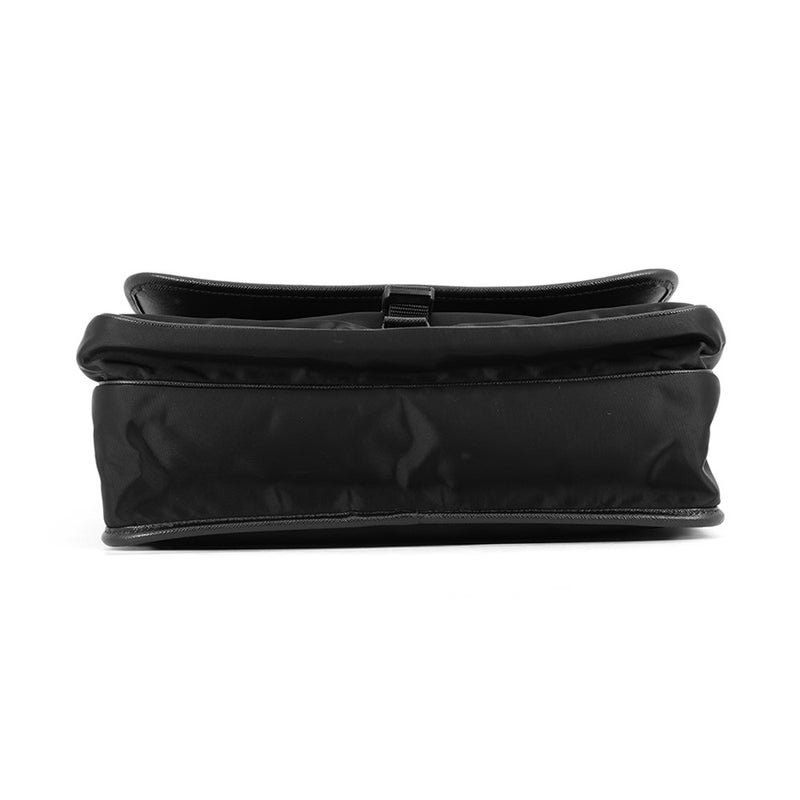 プラダ ショルダーバッグ メッセンジャーバッグ ロゴ ナイロン PRADA バッグ 黒