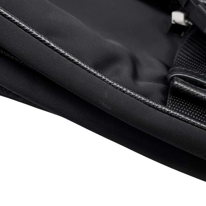 プラダ ショルダーバッグ メッセンジャーバッグ ロゴ ナイロン PRADA バッグ 黒