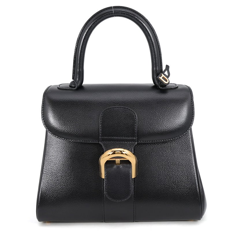 デルヴォー ハンドバッグ ブリヨンPM ボックスカーフレザー AA0569AAM099ZDO Delvaux 黒