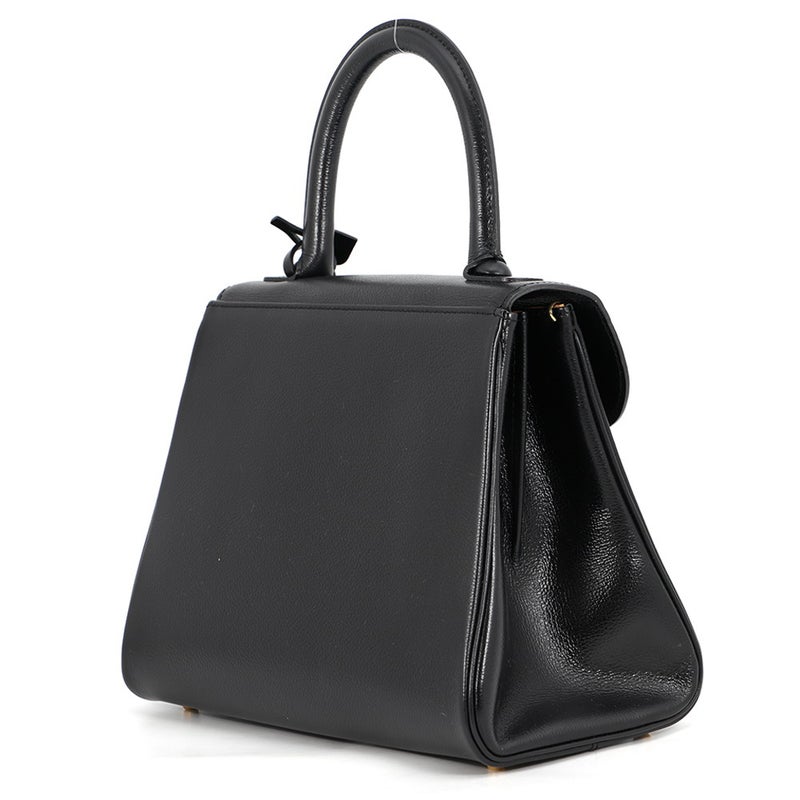 デルヴォー ハンドバッグ ブリヨンPM ボックスカーフレザー AA0569AAM099ZDO Delvaux 黒