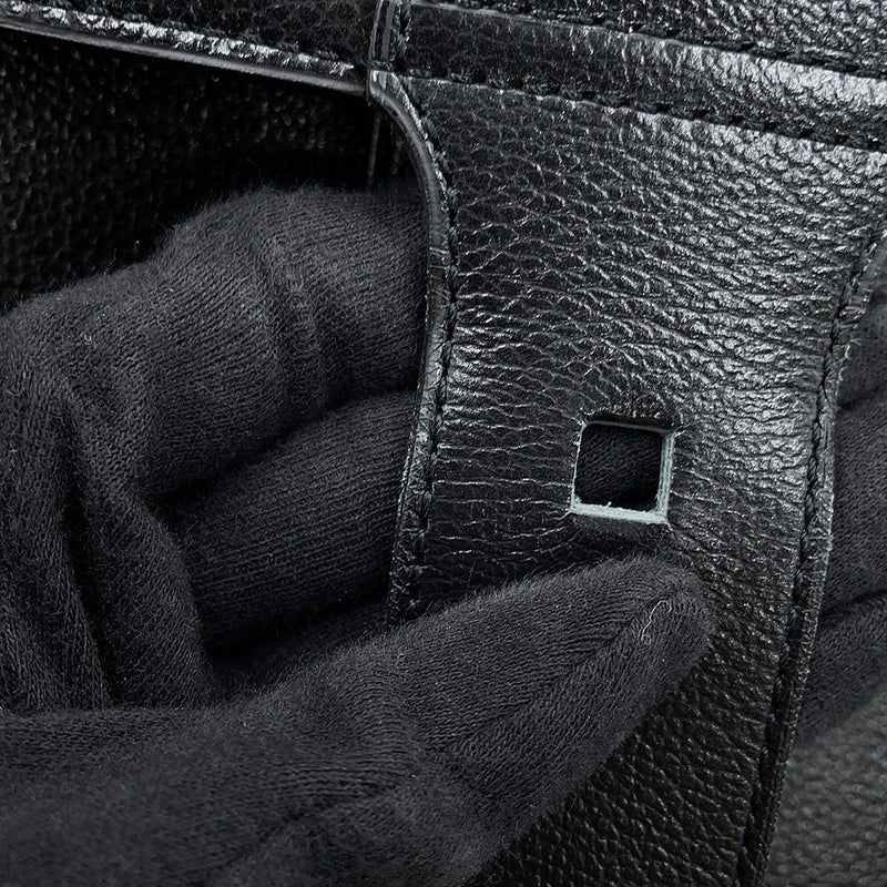 デルヴォー ハンドバッグ ブリヨンPM ボックスカーフレザー AA0569AAM099ZDO Delvaux 黒