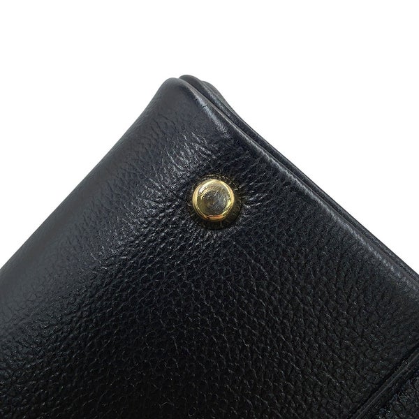 デルヴォー ハンドバッグ ブリヨンPM ボックスカーフレザー AA0569AAM099ZDO Delvaux 黒