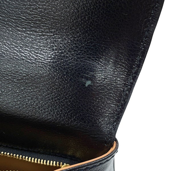 デルヴォー ハンドバッグ ブリヨンPM ボックスカーフレザー AA0569AAM099ZDO Delvaux 黒