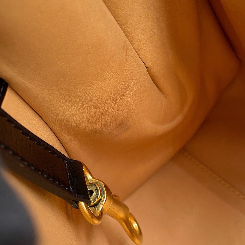 デルヴォー ハンドバッグ ブリヨンPM ボックスカーフレザー AA0569AAM099ZDO Delvaux 黒