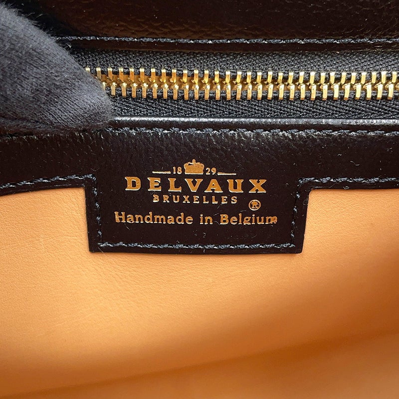 デルヴォー ハンドバッグ ブリヨンPM ボックスカーフレザー AA0569AAM099ZDO Delvaux 黒