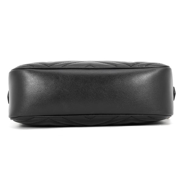 グッチ チェーンショルダーバッグ GGマーモント キルティング スモール 447632 GUCCI バッグ 黒
