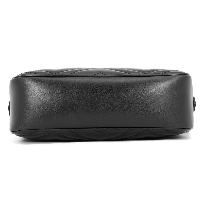 グッチ チェーンショルダーバッグ GGマーモント キルティング スモール 447632 GUCCI バッグ 黒