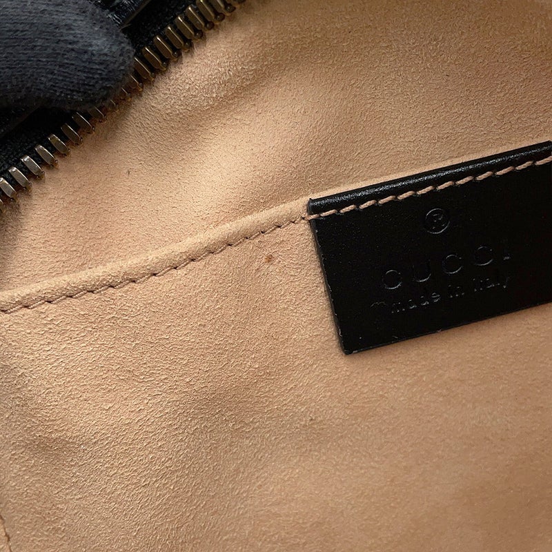 グッチ チェーンショルダーバッグ GGマーモント キルティング スモール 447632 GUCCI バッグ 黒
