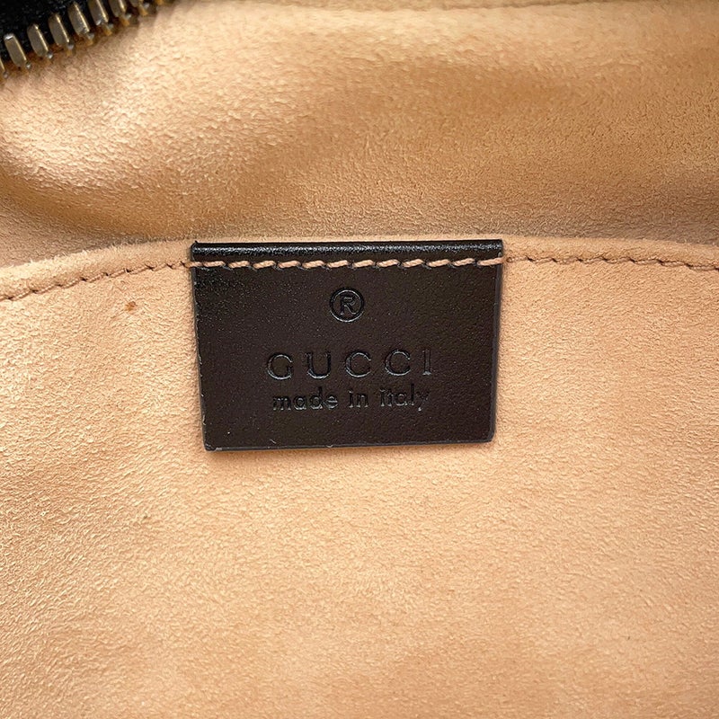 グッチ チェーンショルダーバッグ GGマーモント キルティング スモール 447632 GUCCI バッグ 黒