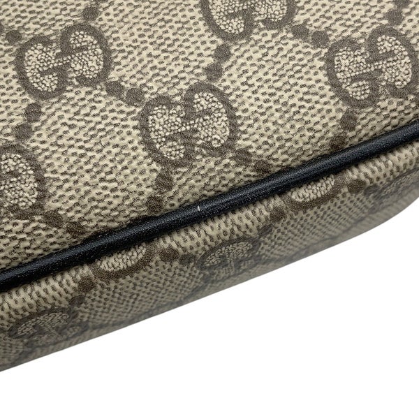 グッチ ハンドバッグ ホースビット 1955 ソフト スモール トップハンドルバッグ GGスプリーム 815206 GUCCI 2way 黒