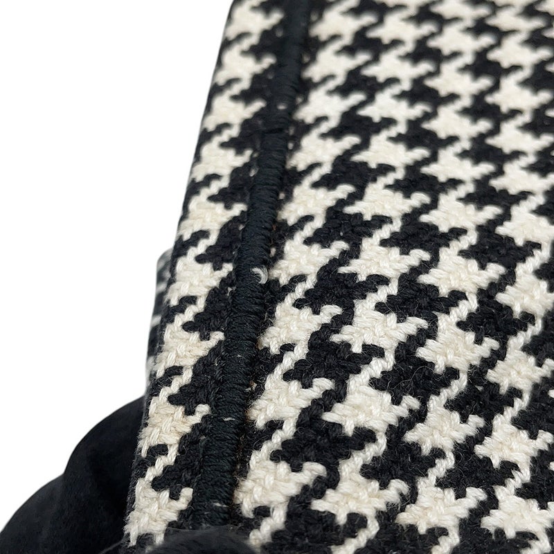 クリスチャン・ディオール トートバッグ 千鳥格子 ブックトート ラージ キャンバス M1286ZRPI Christian Dior