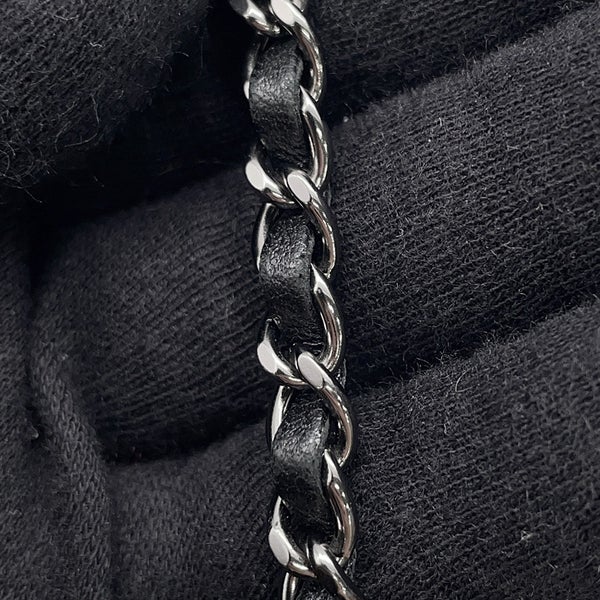 シャネル チェーンショルダーバッグ フォンホルダー マトラッセ ココマーク カーフスキン A94471  CHANEL バッグ 黒