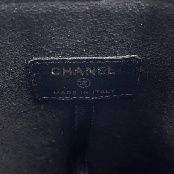 シャネル チェーンショルダーバッグ フォンホルダー マトラッセ ココマーク カーフスキン A94471  CHANEL バッグ 黒