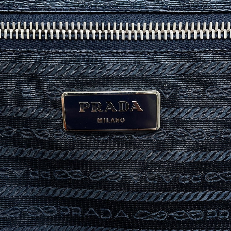 プラダ キャリーケース サフィアーノレザー トライアングルロゴ 2VQ004 PRADA スーツケース メンズ トラベル
