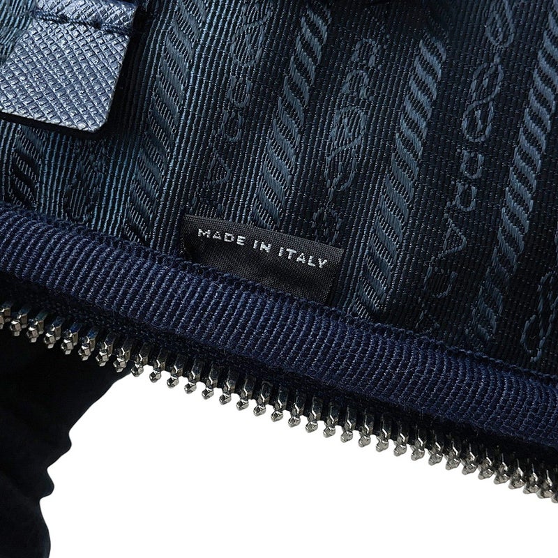 プラダ キャリーケース サフィアーノレザー トライアングルロゴ 2VQ004 PRADA スーツケース メンズ トラベル