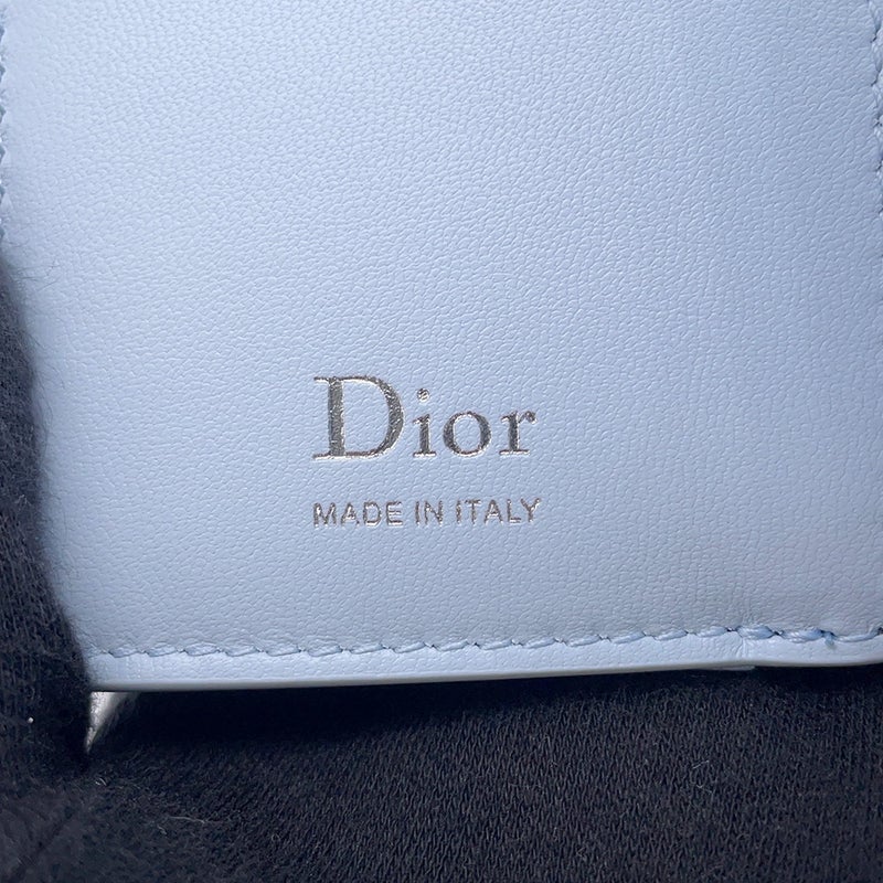 クリスチャン・ディオール 三つ折り財布 オブリーク エンブロイダリー レース  S2416PUKL_M259 Christian Dior 日本限定