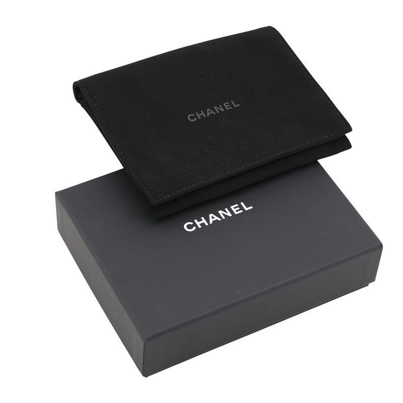 シャネル コインケース マトラッセ フラグメント キャビアスキン AP5012 CHANEL 財布 黒