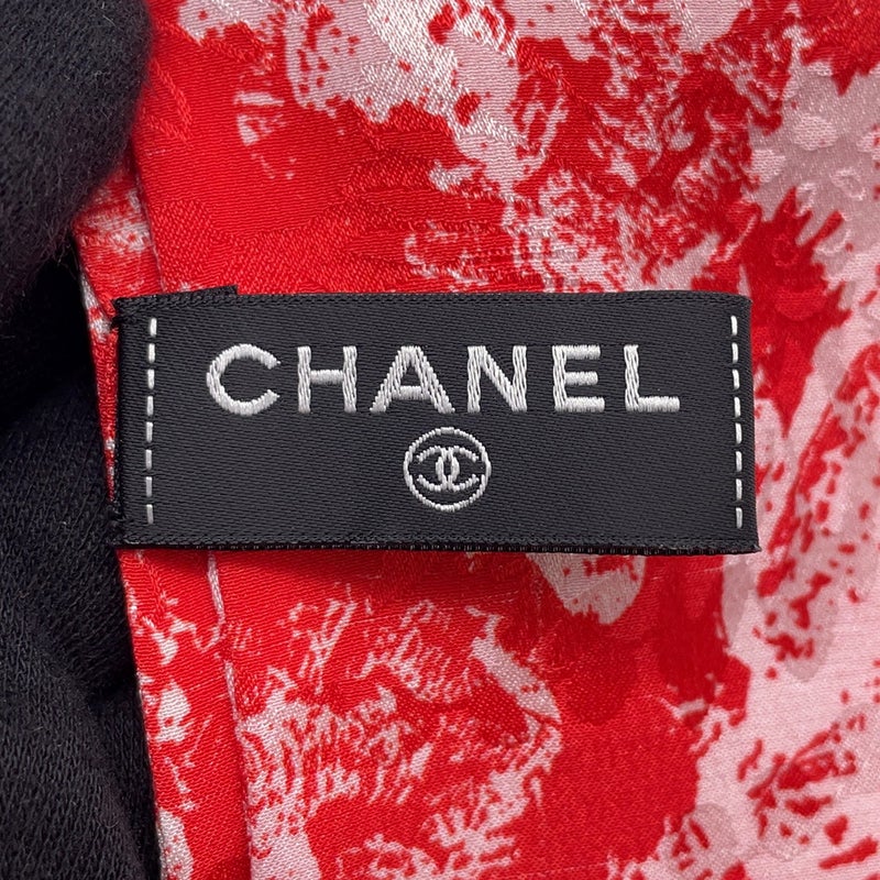 シャネル スカーフ スリム バンドー ココマーク 花 シルク AAB856 CHANEL バンドー