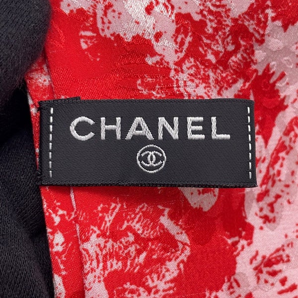 シャネル スカーフ スリム バンドー ココマーク 花 シルク AAB856 CHANEL バンドー
