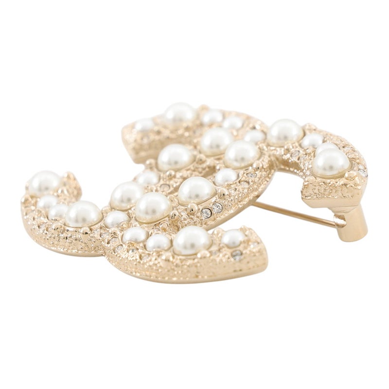 シャネル ブローチ ココマーク フェイクパール F26 V CHANEL アクセサリー