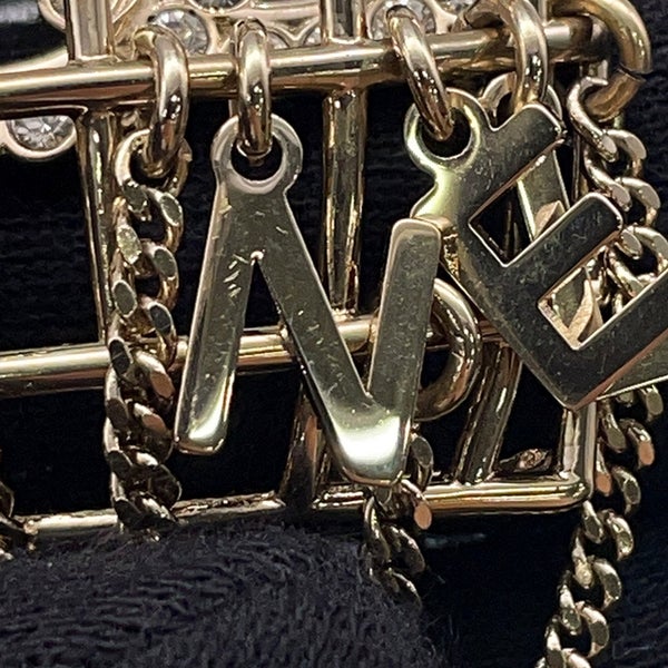 シャネル ブローチ 鳥かご ココマーク ロゴ ラインストーン フェイクパール B20  BCHANEL アクセサリー