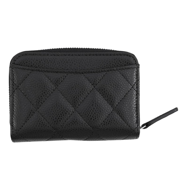 シャネル コインケース マトラッセ ココマーク キャビアスキン AP0216 CHANEL 財布 黒