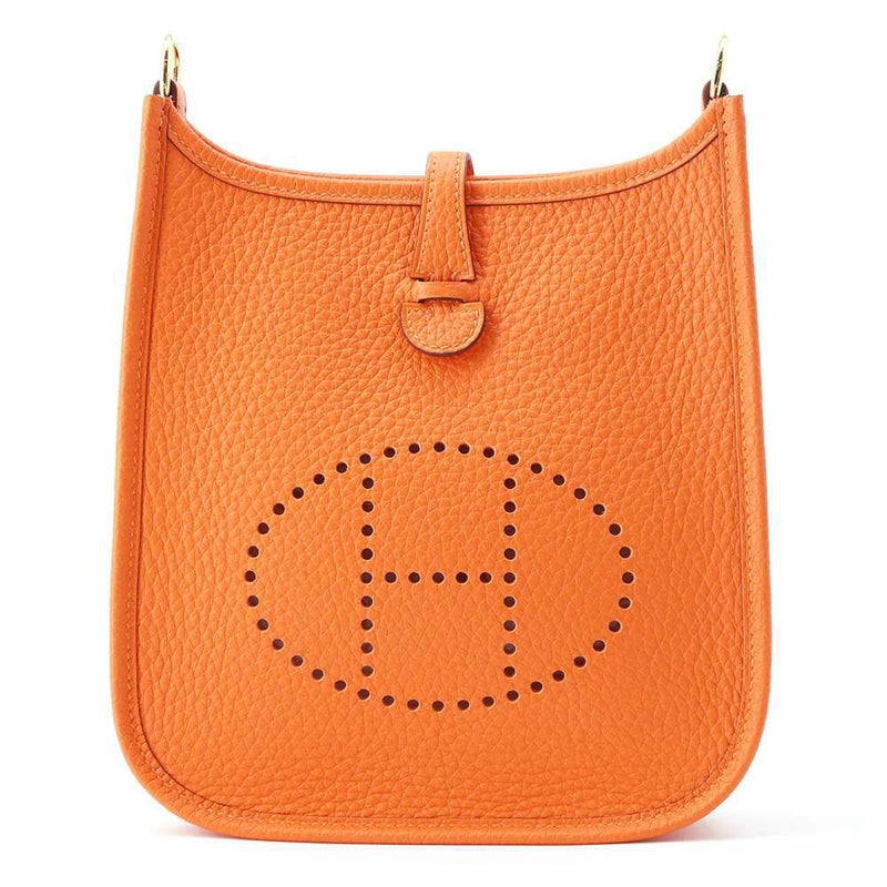 エルメス エブリンTPM アマゾン オレンジミニアン/ゴールド金具 トリヨンクレマンス B刻印