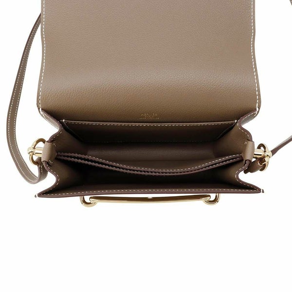 エルメス サック ロウリス ルリ ミニ エトゥープ/シャンパンゴールド金具 スイフト W刻印 HERMES バッグ