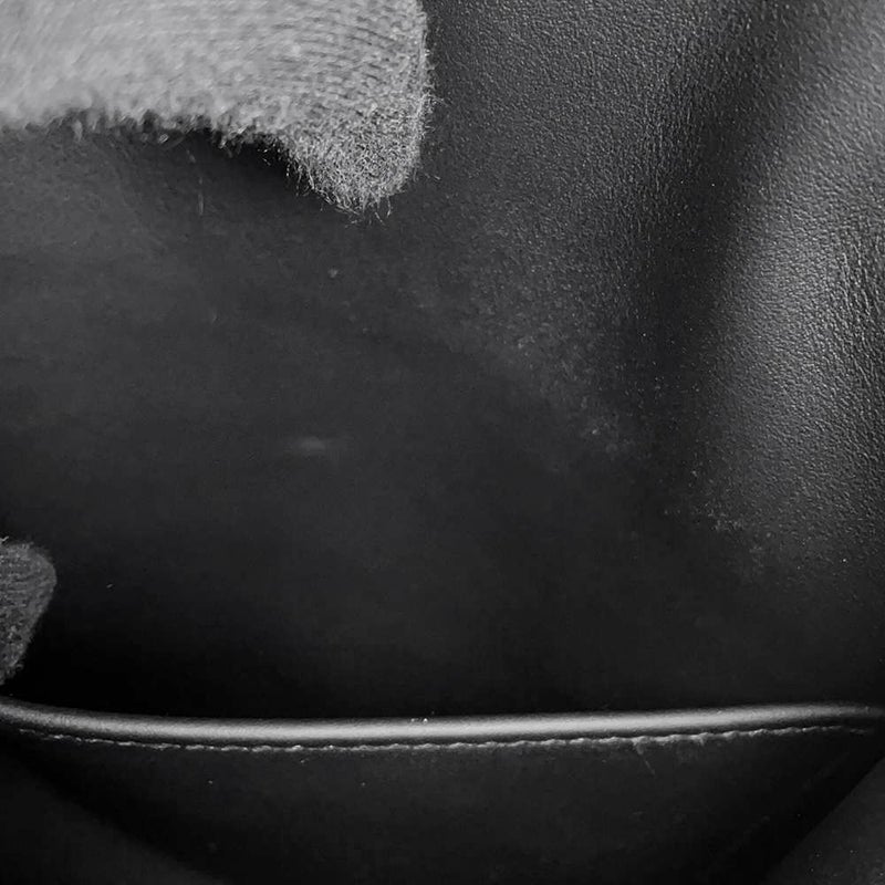 エルメス ボディバッグ ケリー アッカドPM ブラック/シルバー金具 トゴ W刻印 メンズ 黒