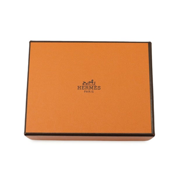 エルメス キーホルダー カルメン ウノドス ブルードマルト/ローズダーリン/シルバー金具 ラムスキン