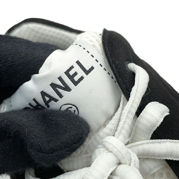 シャネル スニーカー ココマーク スエード メンズサイズ43 G45078 CHANEL 靴 黒