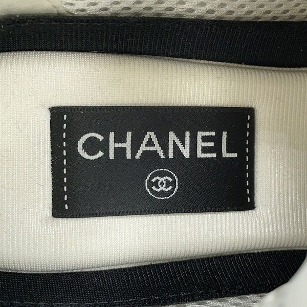 シャネル スニーカー ココマーク スエード メンズサイズ43 G45078 CHANEL 靴 黒