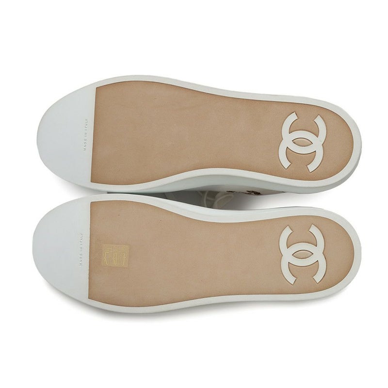 シャネル スニーカー ココマーク スリッポン メンズサイズ43 G31747 CHANEL 靴 白