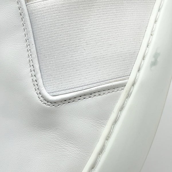 シャネル スニーカー ココマーク スリッポン メンズサイズ43 G31747 CHANEL 靴 白