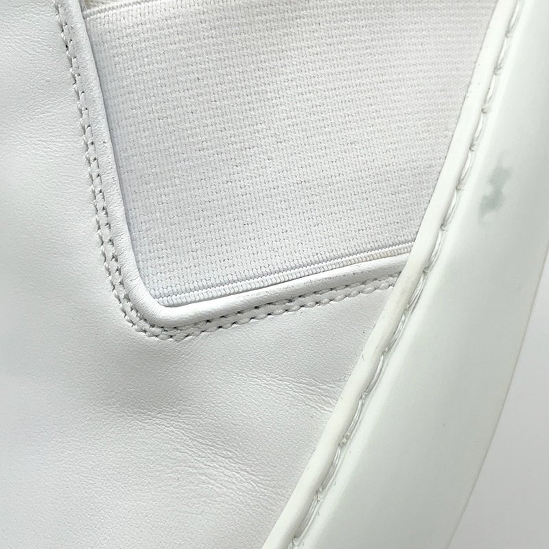 シャネル スニーカー ココマーク スリッポン メンズサイズ43 G31747 CHANEL 靴 白