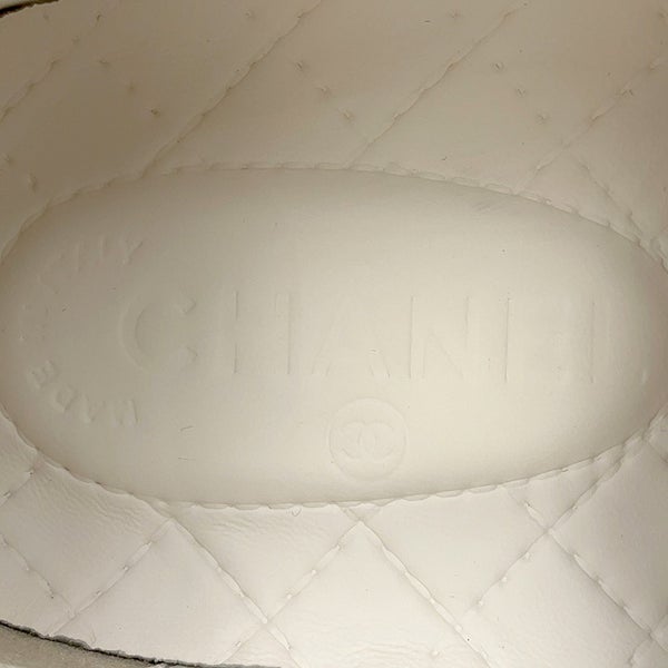 シャネル スニーカー ココマーク スリッポン メンズサイズ43 G31747 CHANEL 靴 白