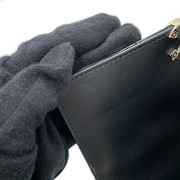 シャネル チェーンショルダーバッグ ココマーク マトラッセ パテント AS4511 CHANEL 黒