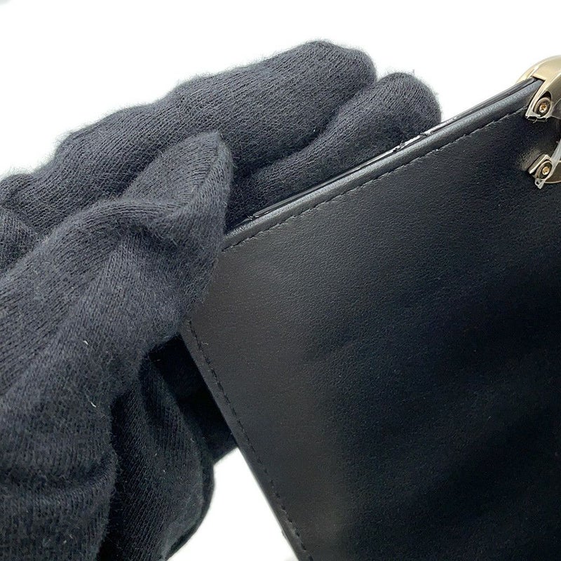 シャネル チェーンショルダーバッグ ココマーク マトラッセ パテント AS4511 CHANEL 黒