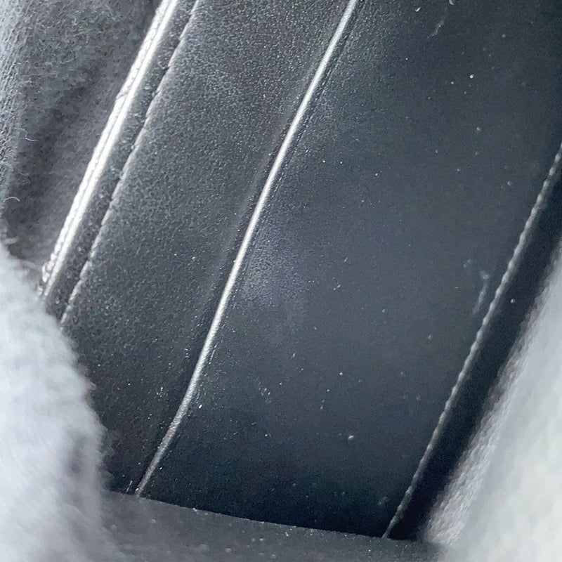 シャネル チェーンショルダーバッグ トップハンドル チェーンクラッチ マトラッセ ココマーク キャビアスキン AP3237 黒