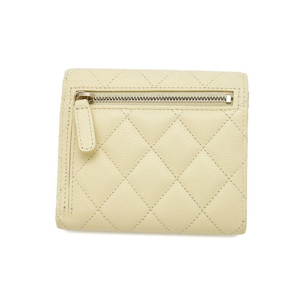 シャネル つ折り財布 クラシック スモール フラップ ウォレット キャビアスキン AP0231 CHANEL 財布