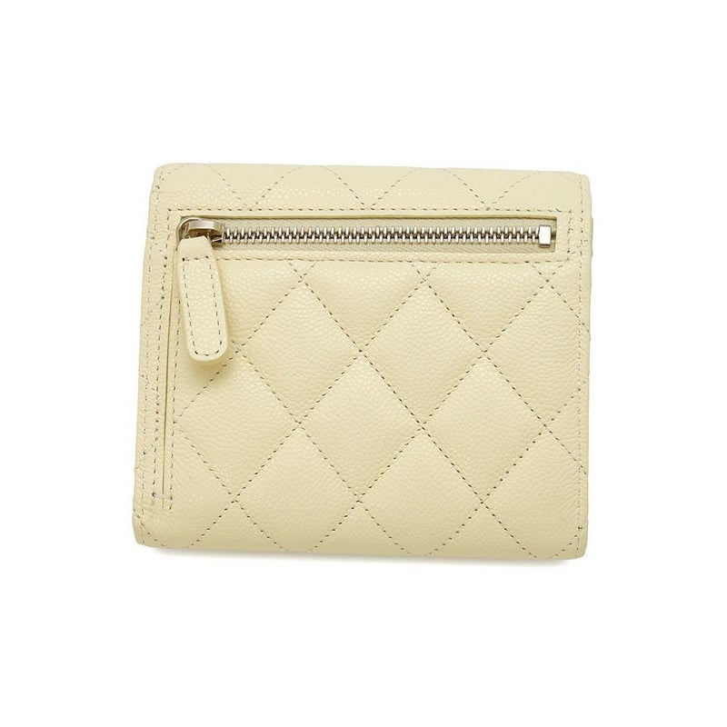 シャネル つ折り財布 クラシック スモール フラップ ウォレット キャビアスキン AP0231 CHANEL 財布
