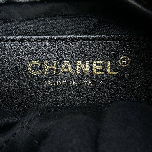 シャネル ハンドバッグ CHANEL 22 ミニ ココマーク シャイニーカーフレザー AS3980 CHANEL 2wayショルダーバッグ 黒