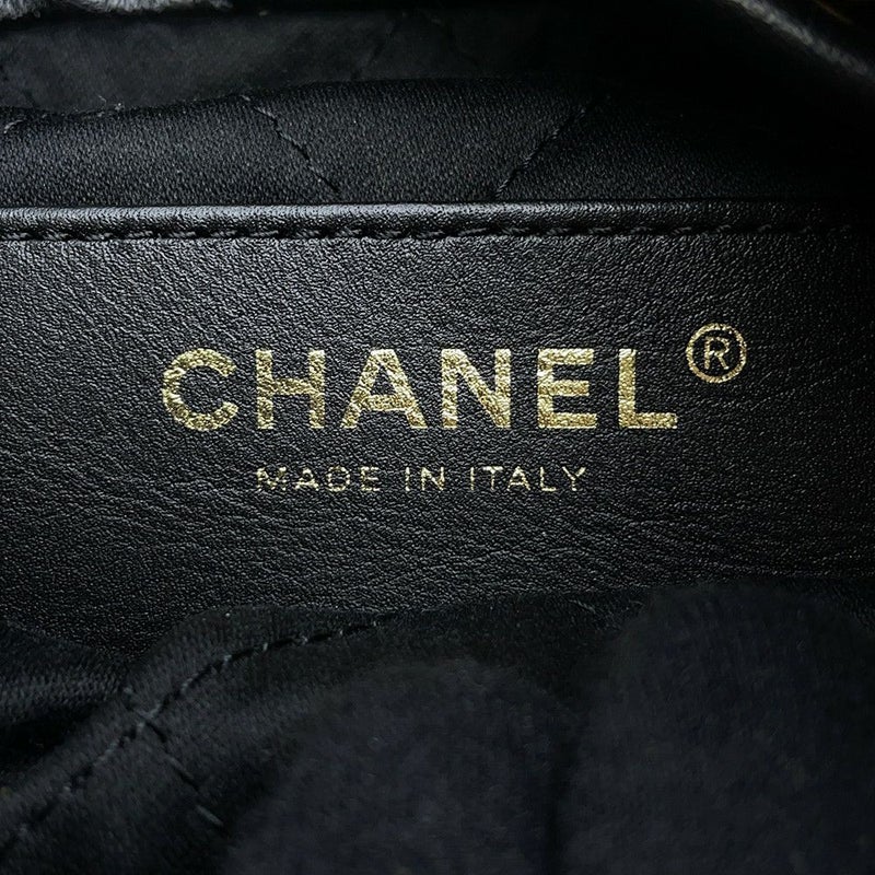シャネル ハンドバッグ CHANEL 22 ミニ ココマーク シャイニーカーフレザー AS3980 CHANEL 2wayショルダーバッグ 黒
